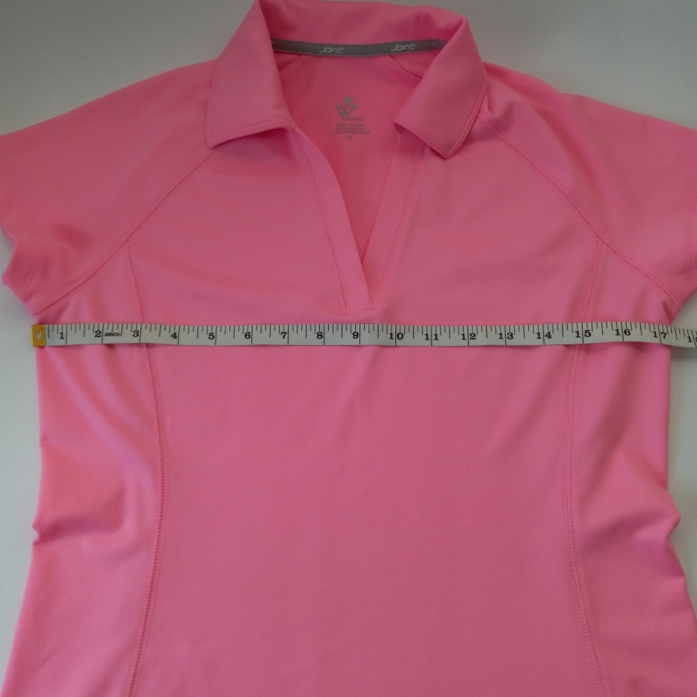 Jofit Womens Activewear Sport Top Size Small Pink - Picture 7 of 9